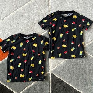 Whistle and Flute Fruit Toddler Kid T-shirt SZ 5-6